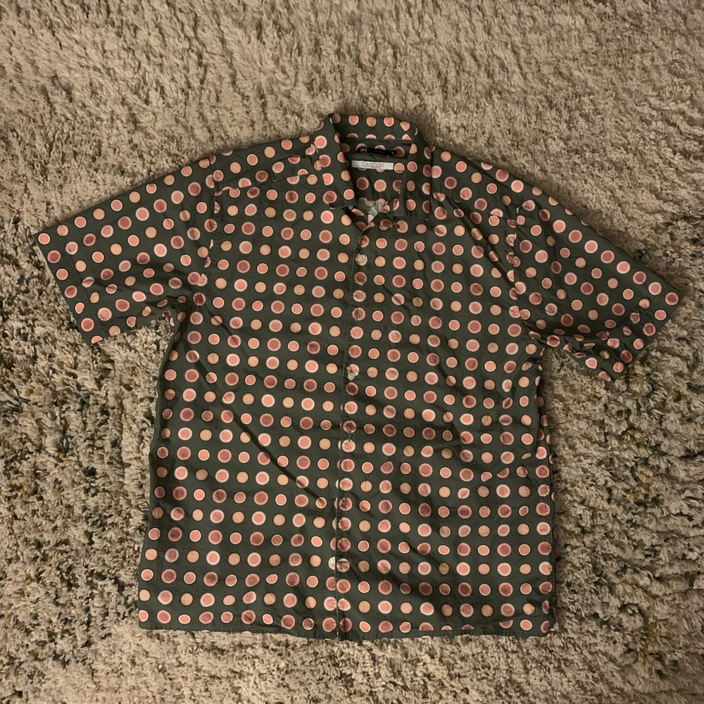 Le 31 Polka Dot Button Down US L